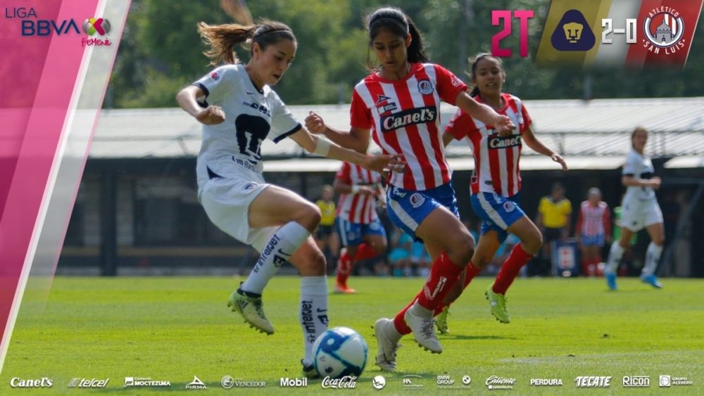 Desastroza caída libre, para el Atlético de San Luis Femenil ante Pumas ...